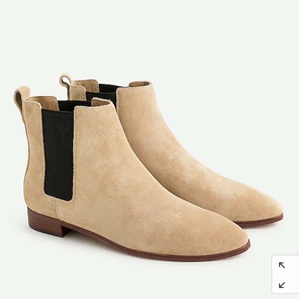 J. Crew Pull-on Suede Chelsea Boot